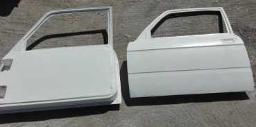 Pair of GRP doors. Original fastening points, BMW 3 Series (E21)